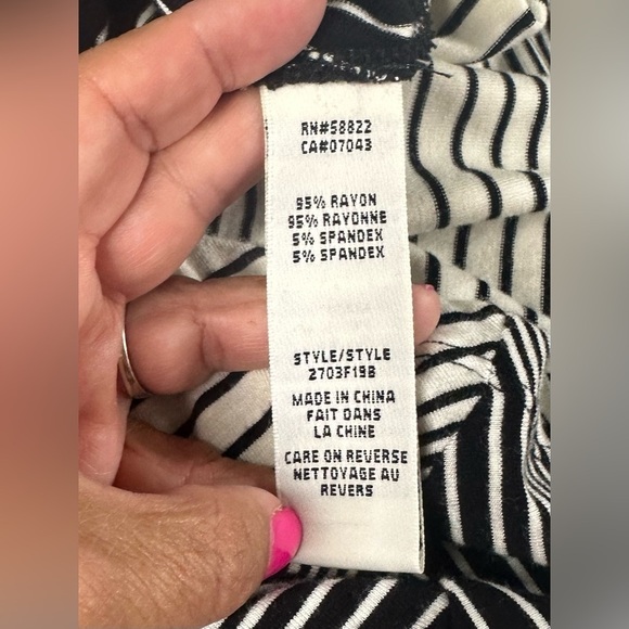 Max Studio Maxi Skirt in Black and White Size Medium - Picture 6 of 8